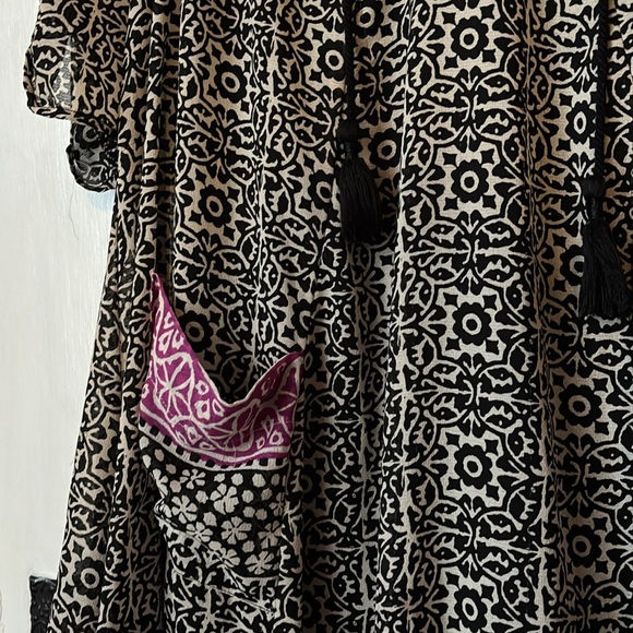 FREE PEOPLE PENNY LANE CHIFFON TUNIC DRESS - Picture 5 of 10